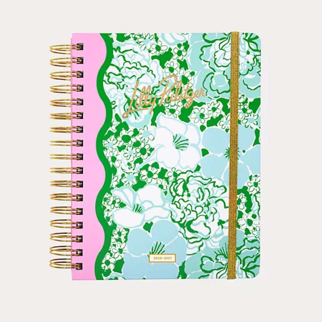 Lilly Pulitzer Large 17 Month Agenda - Lifeguard Press