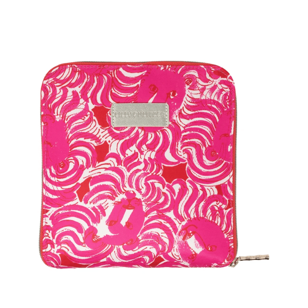 Lilly Pulitzer Packable Tote- Strawberry Red Pride of Lilly - Lifeguard Press