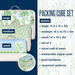 Lilly Pulitzer Packing Cube Set - Swayin in the Breeze - Lifeguard Press