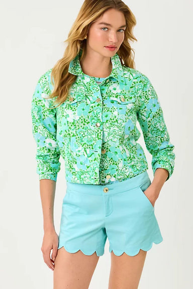 Lilly Pulitzer Seaspray Linen Jacket - Lilly Pulitzer