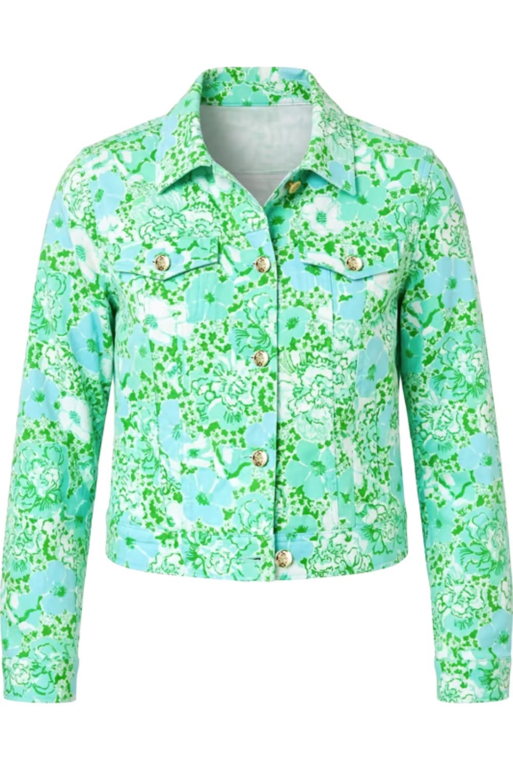 Lilly Pulitzer Seaspray Linen Jacket - Lilly Pulitzer