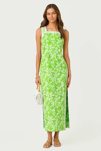chinese dress ladies Vintage The Lilly Green & Blue Lilly Pulitzer Maxi Dress  Modig