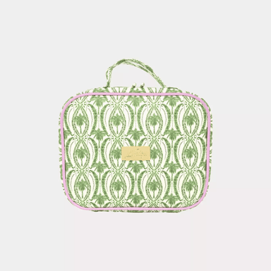 Lilly Pulitzer Toiletry Case- Textured Palm Stripe - Lifeguard Press
