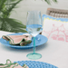 Lilly Pulitzer Wine Glass Set Mint Condition/Hydrangea Blue - Lifeguard Press