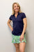 Lilly Pulitzer Zadora High Rise Skort UPF 50+ - Putting Green Lilly Of The Valley - Lilly Pulitzer
