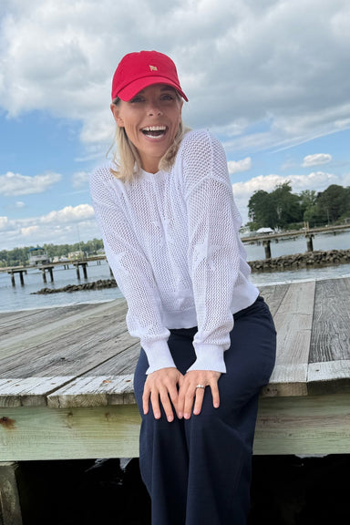 Lisi Lerch Flag Baseball Hat - Red - Lisi Lerch