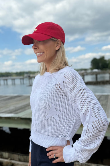 Lisi Lerch Flag Baseball Hat - Red - Lisi Lerch