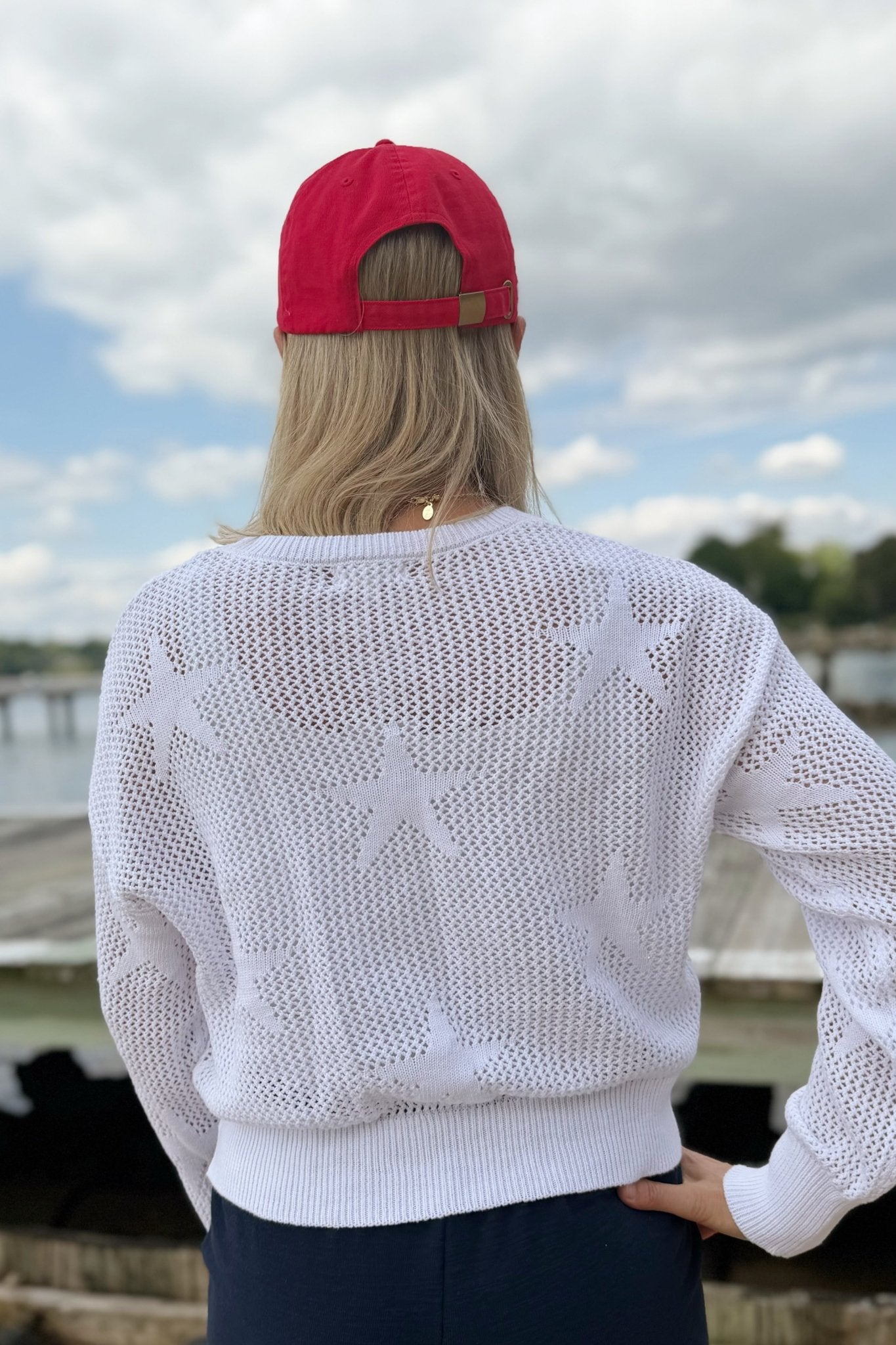 Lisi Lerch Flag Baseball Hat - Red - Lisi Lerch