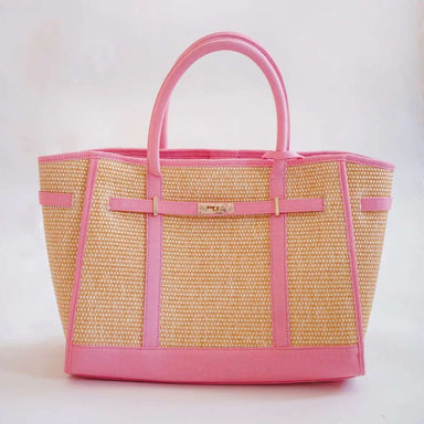 Lisi Lerch Spencer Raffia Tote - Lisi Lerch