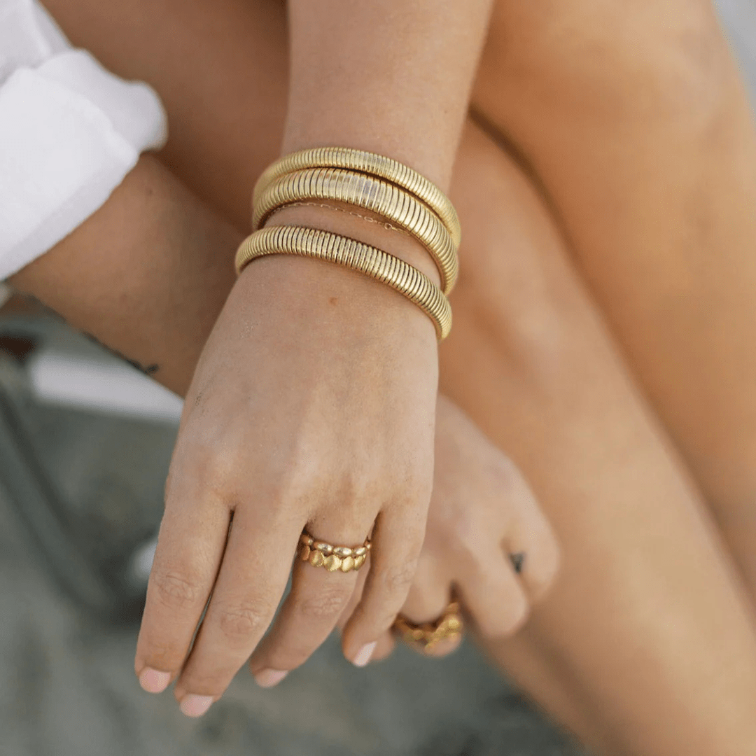 Liv Bella Vita Heidi Stretch Bangle Bracelet - Liv Bella Vita