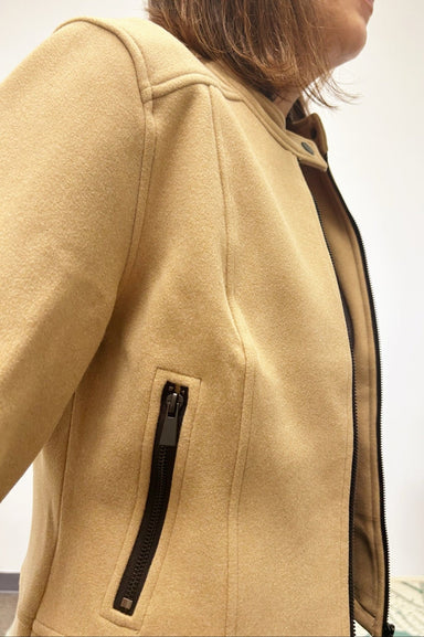 Liverpool Biker Jacket - Camel - Liverpool