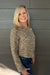 Liverpool Collarless Moto Jacket In Gold Rush Multi - Liverpool