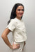 Liverpool Collarless Short Sleeve Cropped Jacket - Desert Dunes - Liverpool