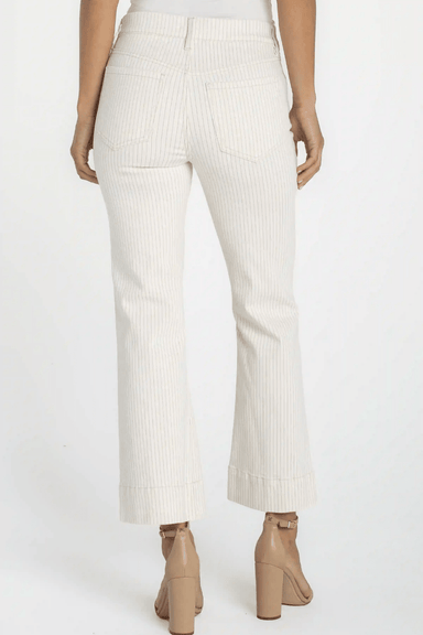 Liverpool Gia Glider Crop Flare w/ Wide Hem 26" ins - Liverpool