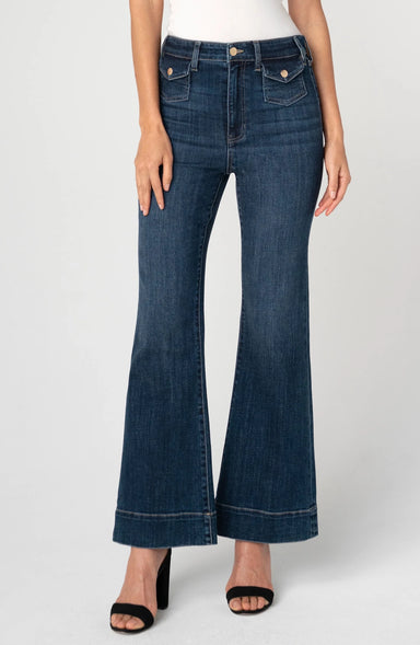 Liverpool Hannah HR Flair w/ Patch Pocket - Liverpool