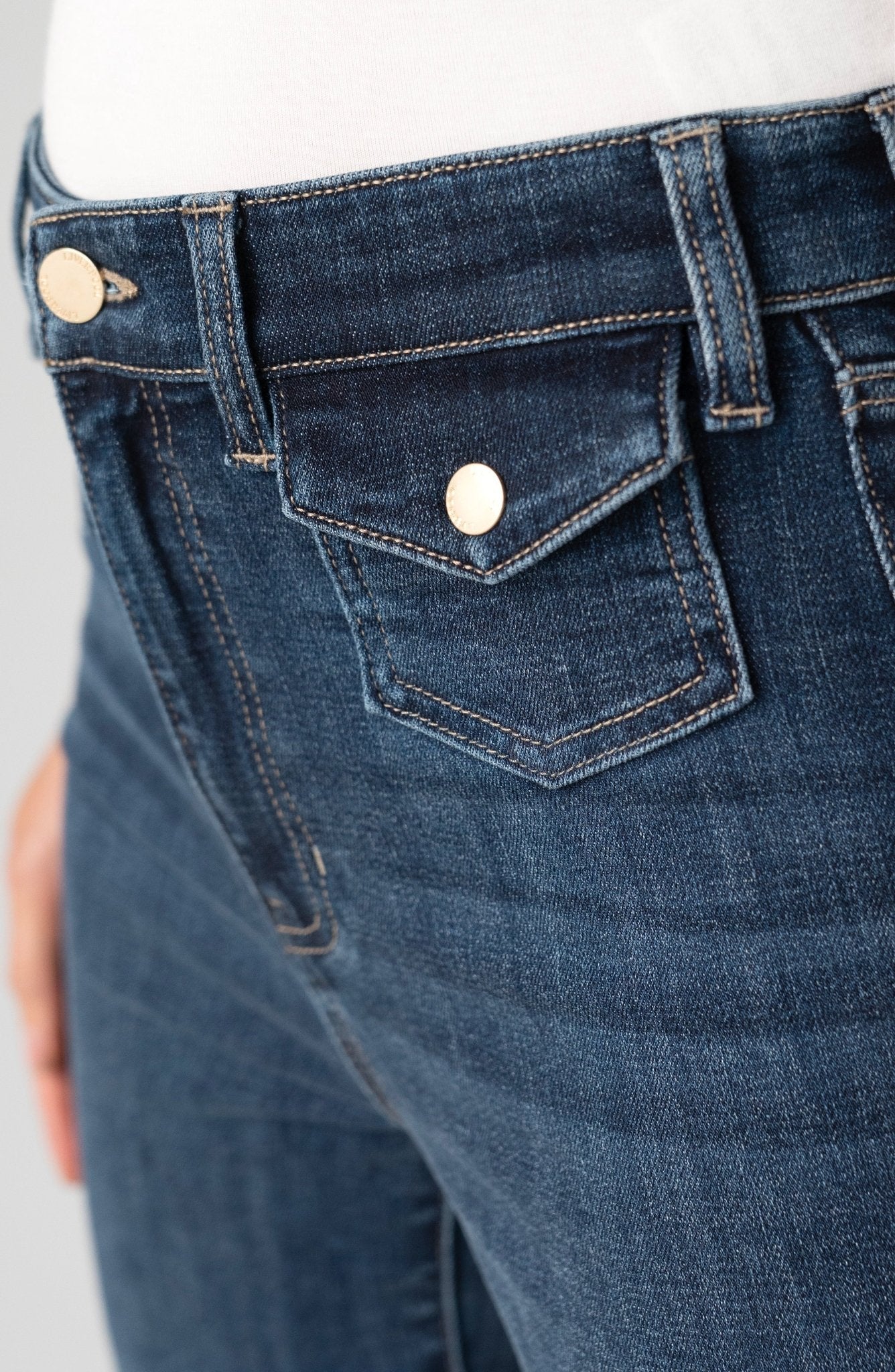 Liverpool Hannah HR Flair w/ Patch Pocket - Liverpool