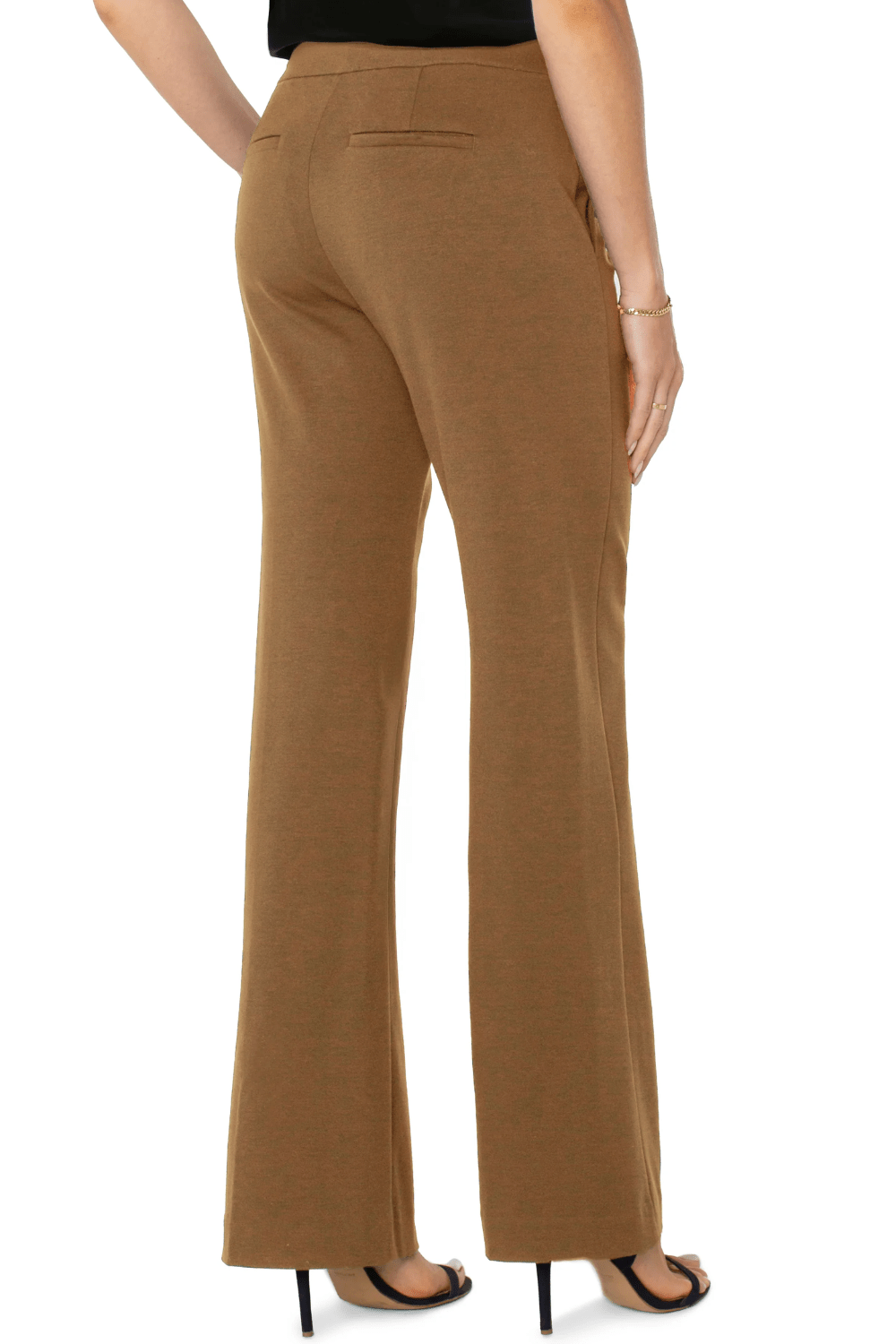 Liverpool Kayla Pull On Trouser- Rich Camel - Liverpool