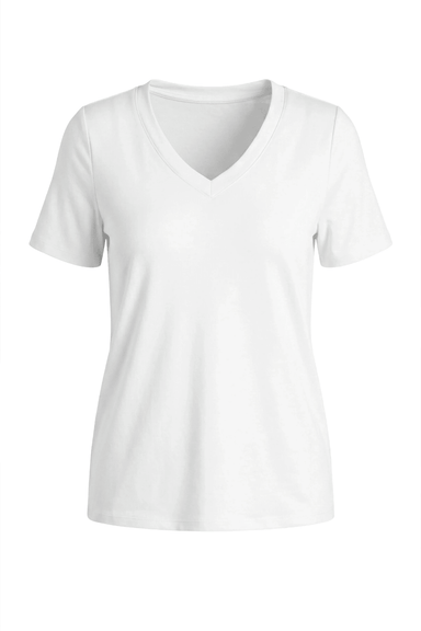 Liverpool V-Neck Tee- White - Liverpool