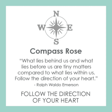 Lola Compass Pendant - All Gold - Medium - Lola