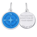 Lola Compass Rose Pendant - Alpine White - Mini - Lola