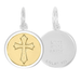 Lola Cross Pendant - Gold Center - Small - Lola