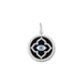 Lola Evil Eye Pendant - Black/Silver - Small - Lola