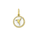 Lola Hummingbird Pendant - Alpine White/Gold - Small - Lola