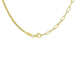 Lola Oval & Rounded Split Chain - Gold - Lola