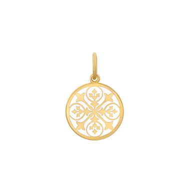 Lola Sisterhood Fleur Pendant - Gold/Alpine White - Small - Lola