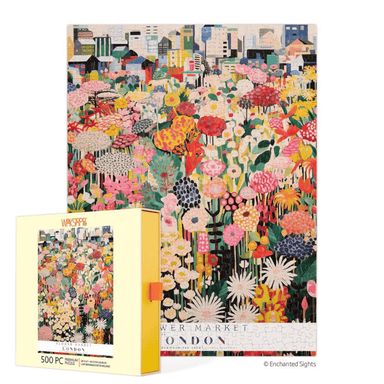 London Flower Market - Jigsaw Puzzle - WerkShoppe