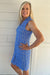 Lulu-B Sleeveless Scallop V-Neck Dress - Lulu-B Clothing