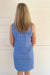 Lulu-B Sleeveless Scallop V-Neck Dress - Lulu-B Clothing
