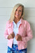 Lulu-B Travel Jacket in Sea Glass Pink - Lulu-B Clothing