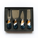Lynn & Liana Resin Coated Cheese Knife Set - Lynn & Liana