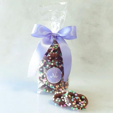 Maggie Lyon 5oz Easter Milk Chocolate Pretzels - Spring Decorations - Maggie Lyon Chocolatiers
