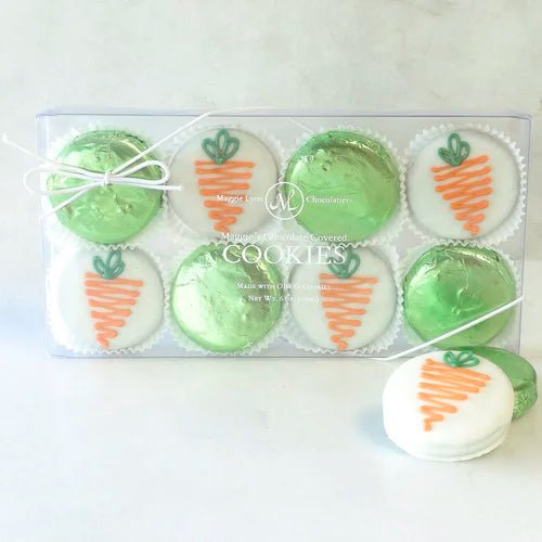Maggie Lyon Chocolate Covered Cookies - Carrot Design - Maggie Lyon Chocolatiers
