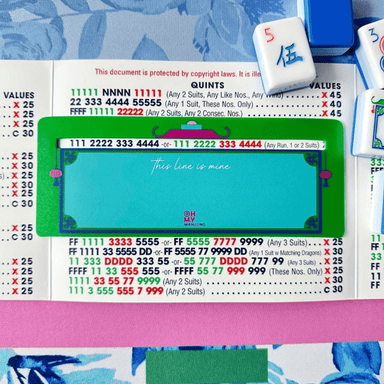 Mahjong Line Finder - Green - Oh My Mahjong