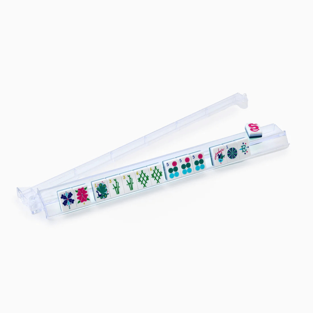 Mahjong Rack & Pusher Set - Clear - Oh My Mahjong