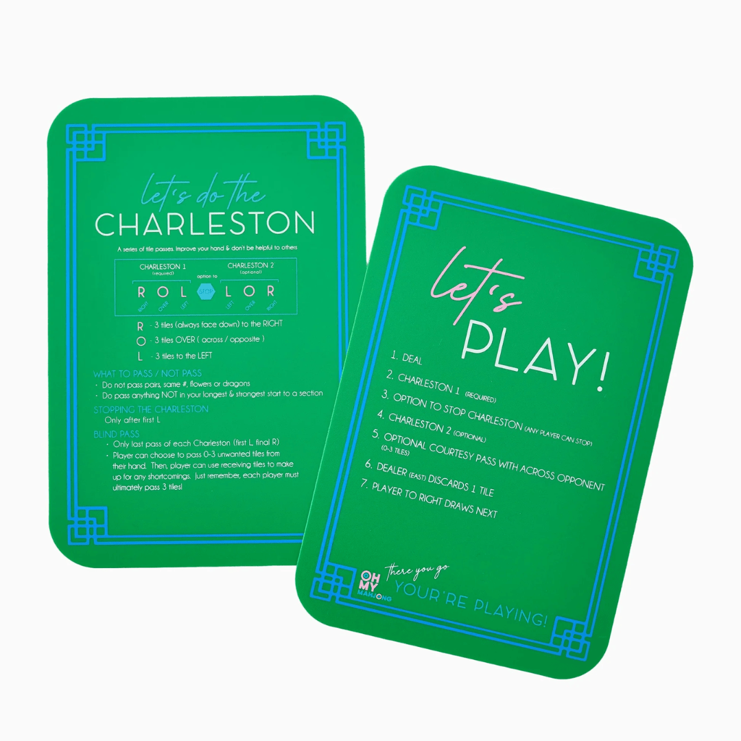 Mahjong Shufflers - Green - Oh My Mahjong