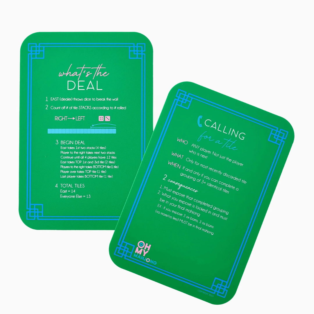 Mahjong Shufflers - Green - Oh My Mahjong