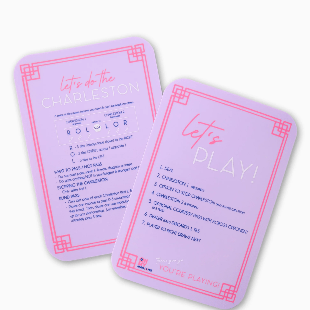 Mahjong Shufflers - Lilac - Oh My Mahjong