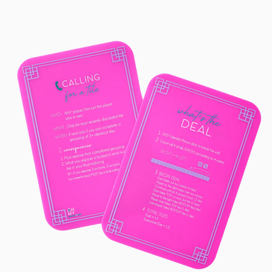 Mahjong Shufflers - Pink - Oh My Mahjong