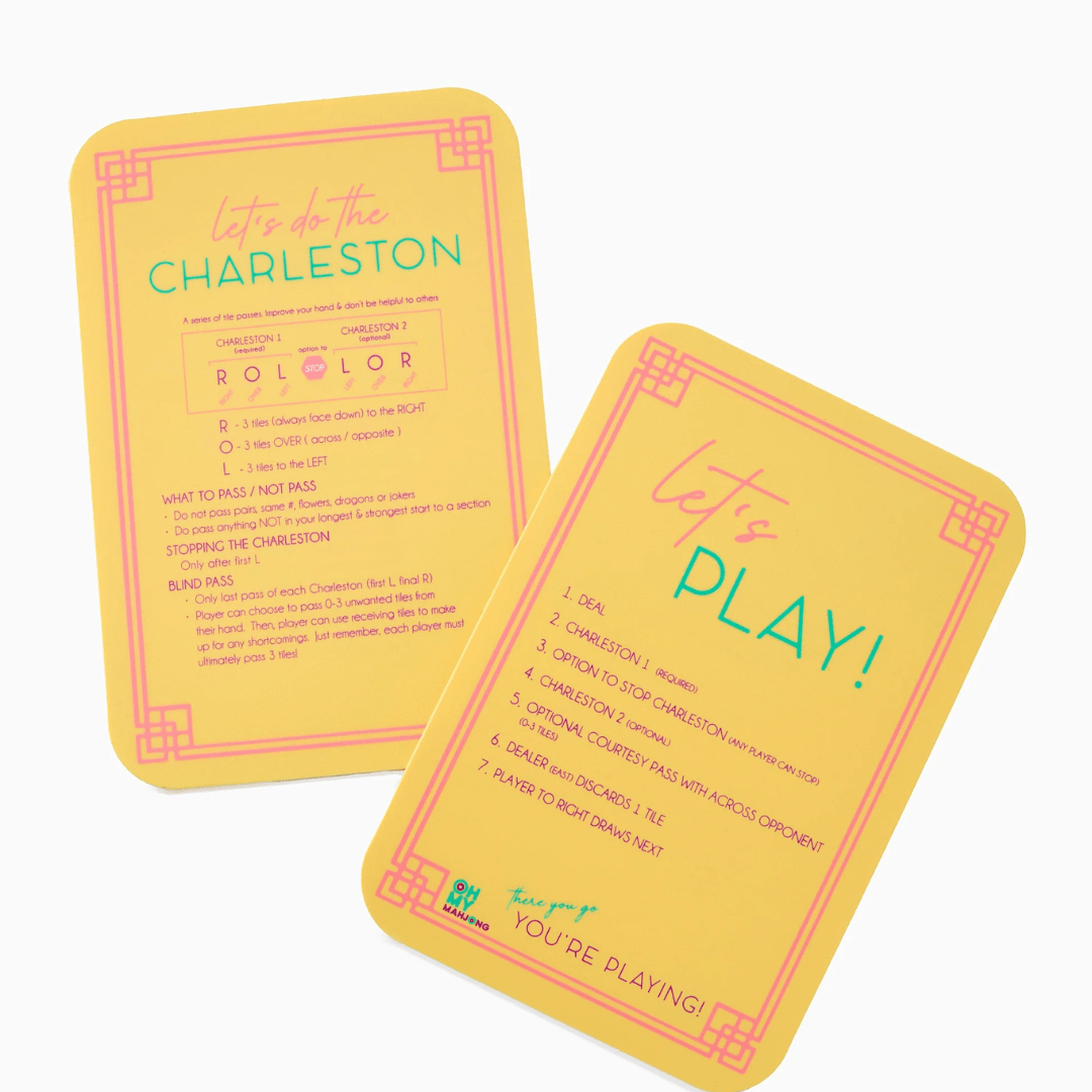 Mahjong Shufflers - Yellow - Oh My Mahjong