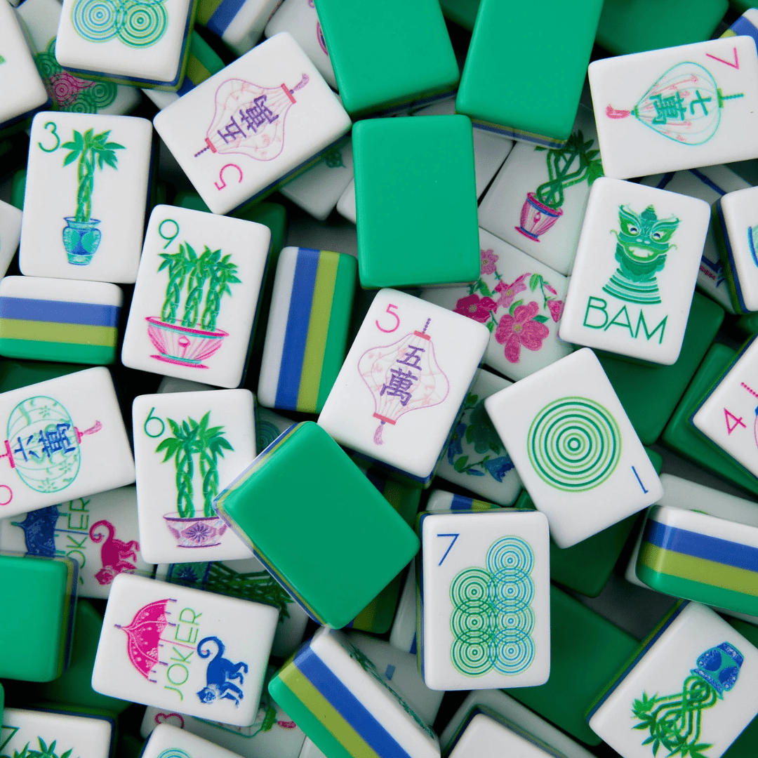 Mahjong Tiles - Jasmine - Oh My Mahjong