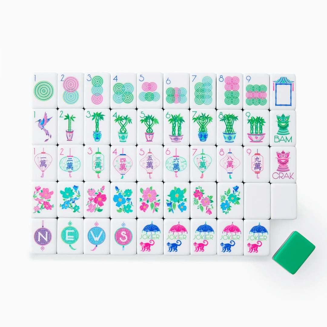 Mahjong Tiles - Jasmine - Oh My Mahjong