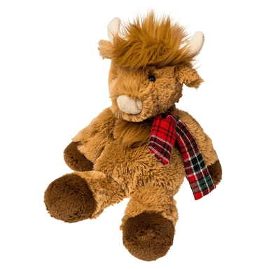 Mary Meyer Marshmallow Jr Nutmeg Highland Cow - Mary Meyer