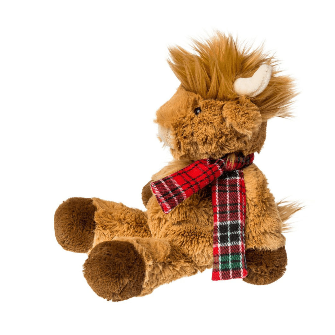 Mary Meyer Marshmallow Jr Nutmeg Highland Cow - Mary Meyer