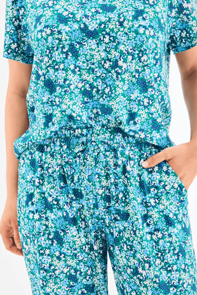 Mary Square Women's Alli Pants Set - Day Dreaming Blue - Mary Square