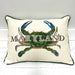 Maryland Crab Pillow - Little Birdie
