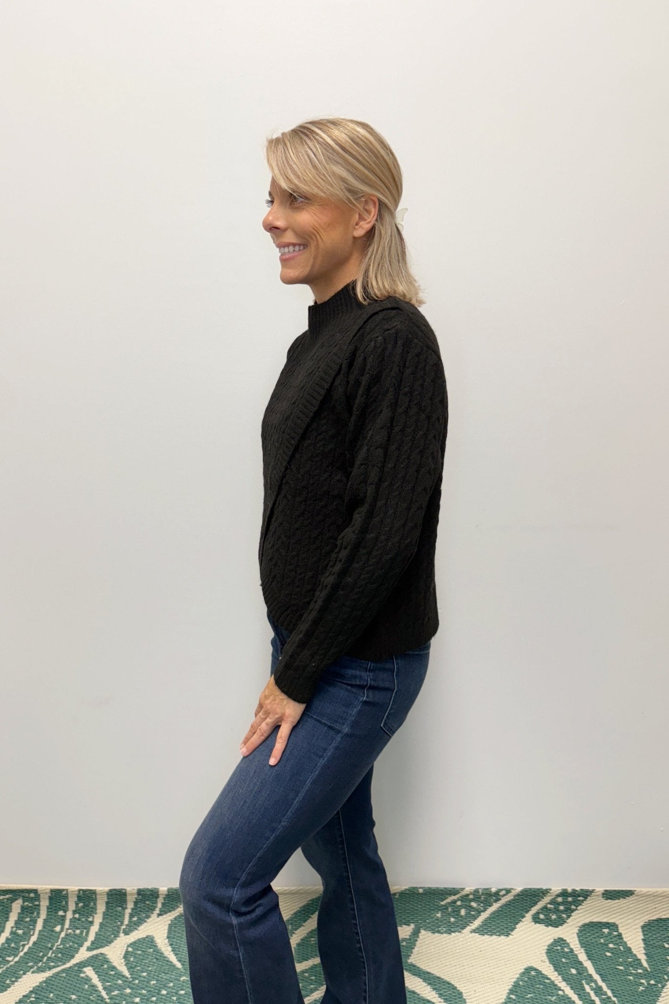 Molly Bracken Tulip Sweater - Black - Molly Bracken